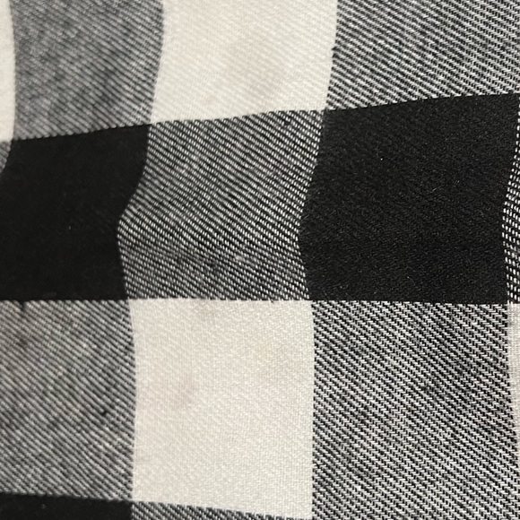 Gingham and burlap place mats - Picture 2 of 3